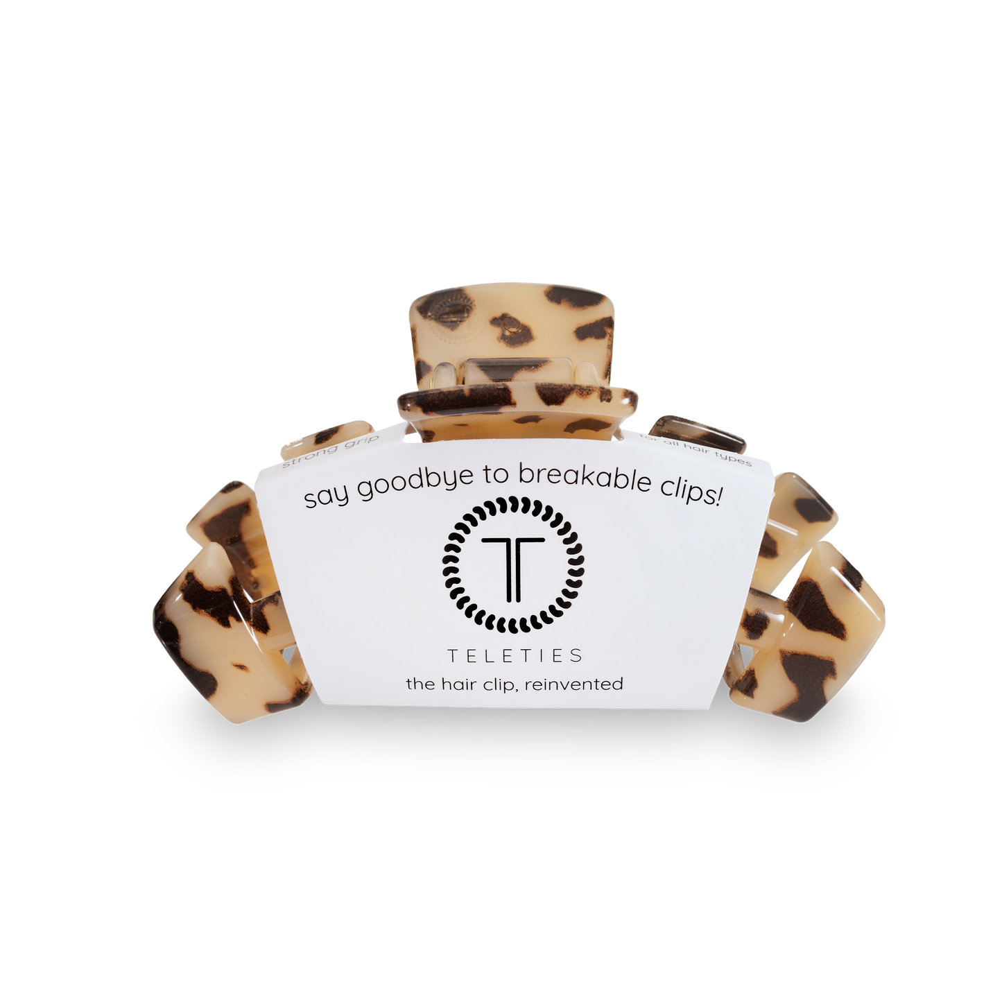 Blonde Tortoise Medium Classic Clip