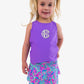 Paisley Pop Active Skort