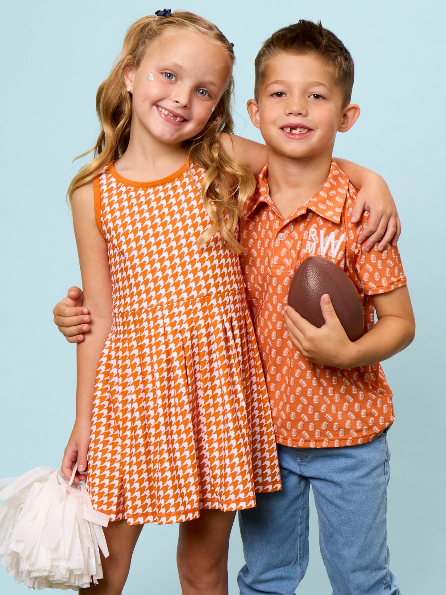 Little MVP Polo- Orange