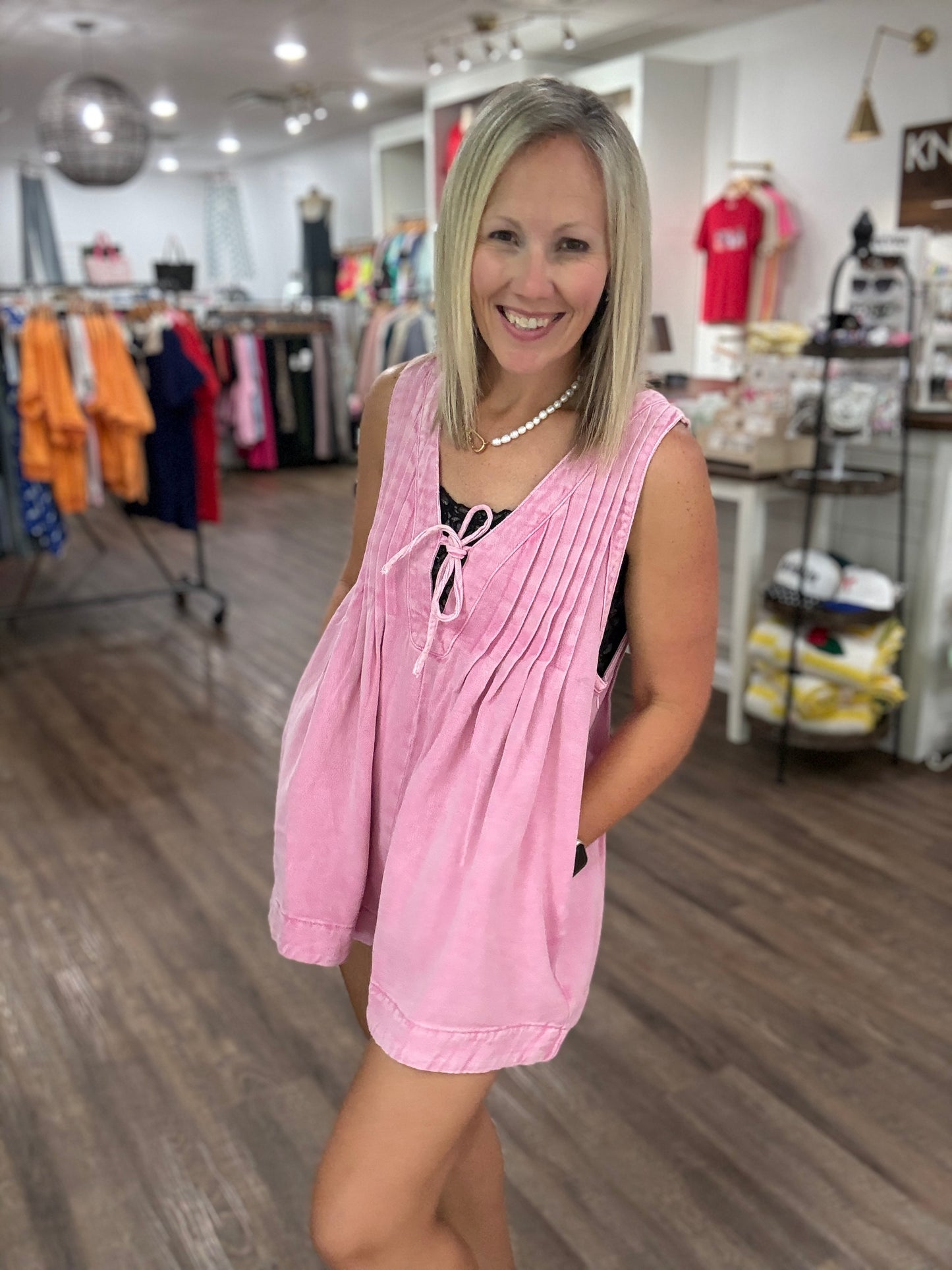 Cotton Candy Skies Romper