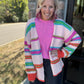 Happy Stripe Cardigan