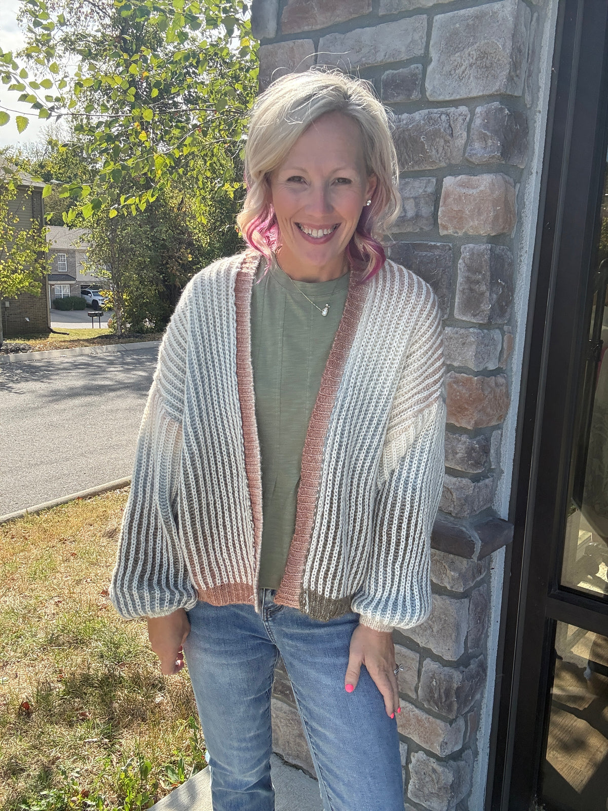 Olive You More Cardigan
