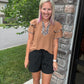 Wildly Chic Flutter Top
