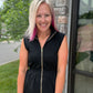 Blackout Scallop Dress