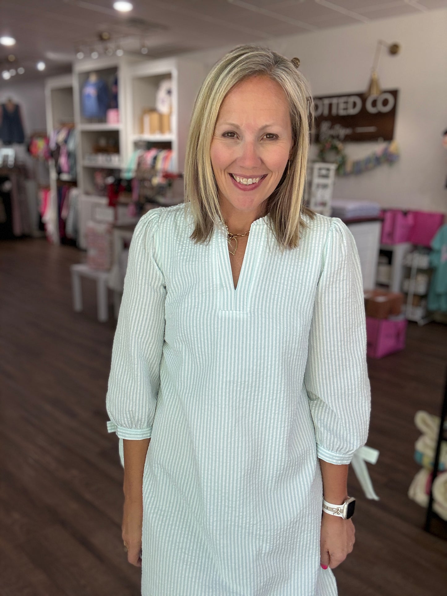 Seafoam Stroll Dress