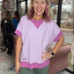 Lavender Duo Top