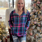 ❄️Plaid Pop Pullover