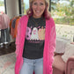 It's Friday Cardi- Pink