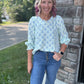 Sweet Briar Lattice Top