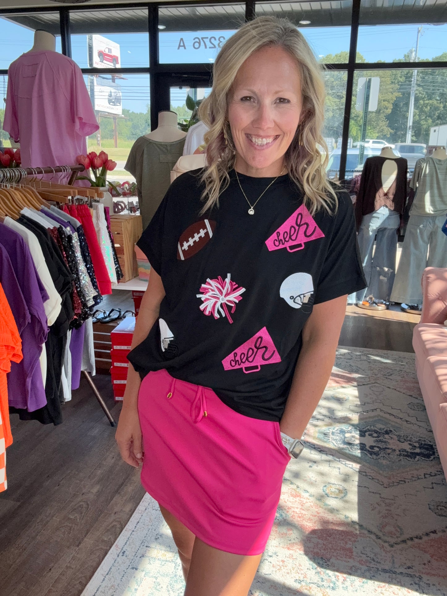 Pink Skort
