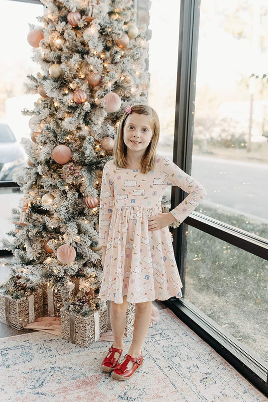 Postcards To Santa Twirl Dress