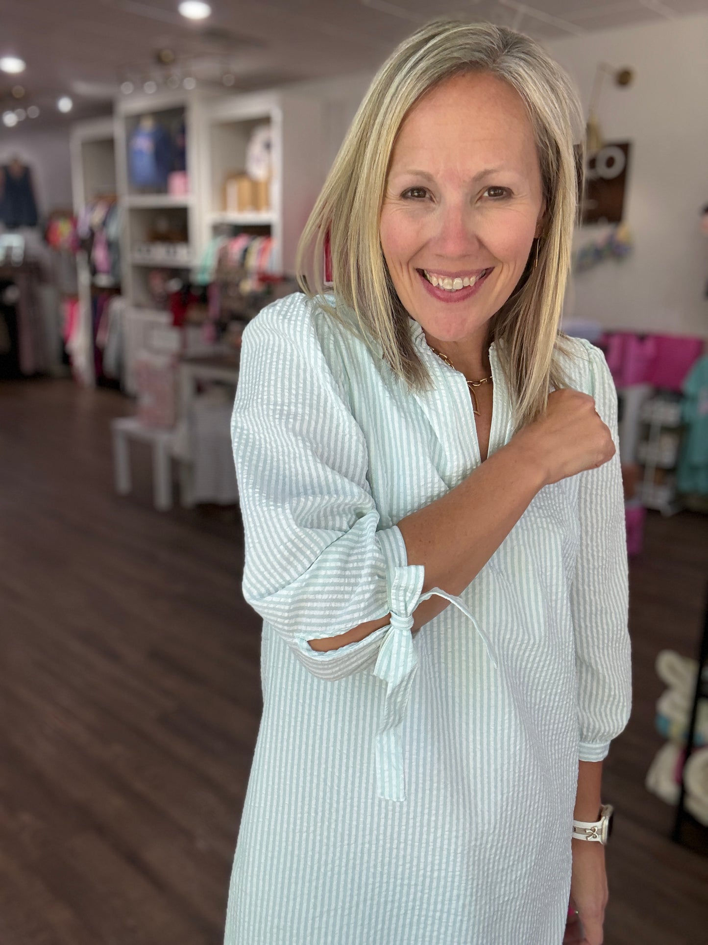Seafoam Stroll Dress