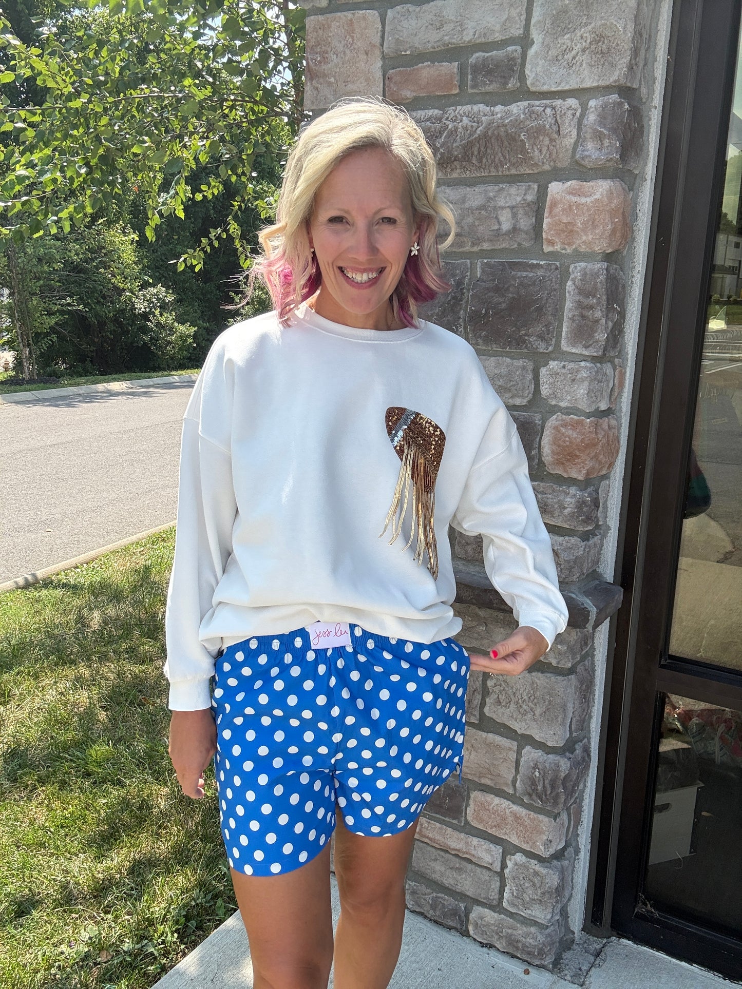 Easy Win Boxer Shorts- Blue