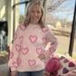 Smitten with Hearts Sweater