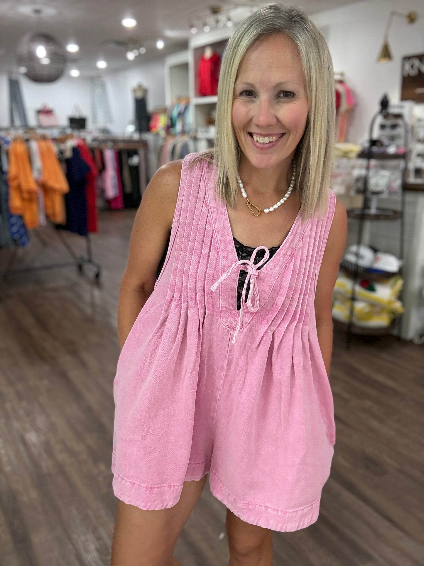 Cotton Candy Skies Romper