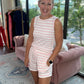 Haven Striped Set- Pink