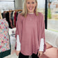 The Larson Pullover- Mauve