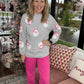 Pink Santa Sweatshirt!