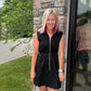 Blackout Scallop Dress