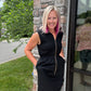 Blackout Scallop Dress