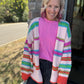 Happy Stripe Cardigan