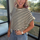 Evergreen Stripes Top