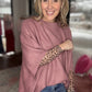 The Larson Pullover- Mauve