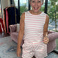 Haven Striped Set- Pink