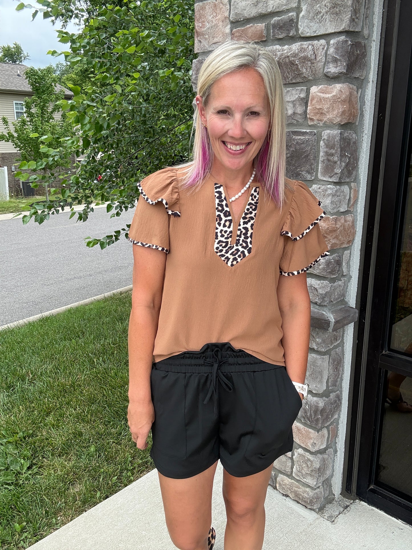 City Chic Paperbag Shorts