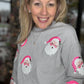 Pink Santa Sweatshirt!