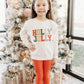 Holly Jolly Patch Sweatshirt (Kids)