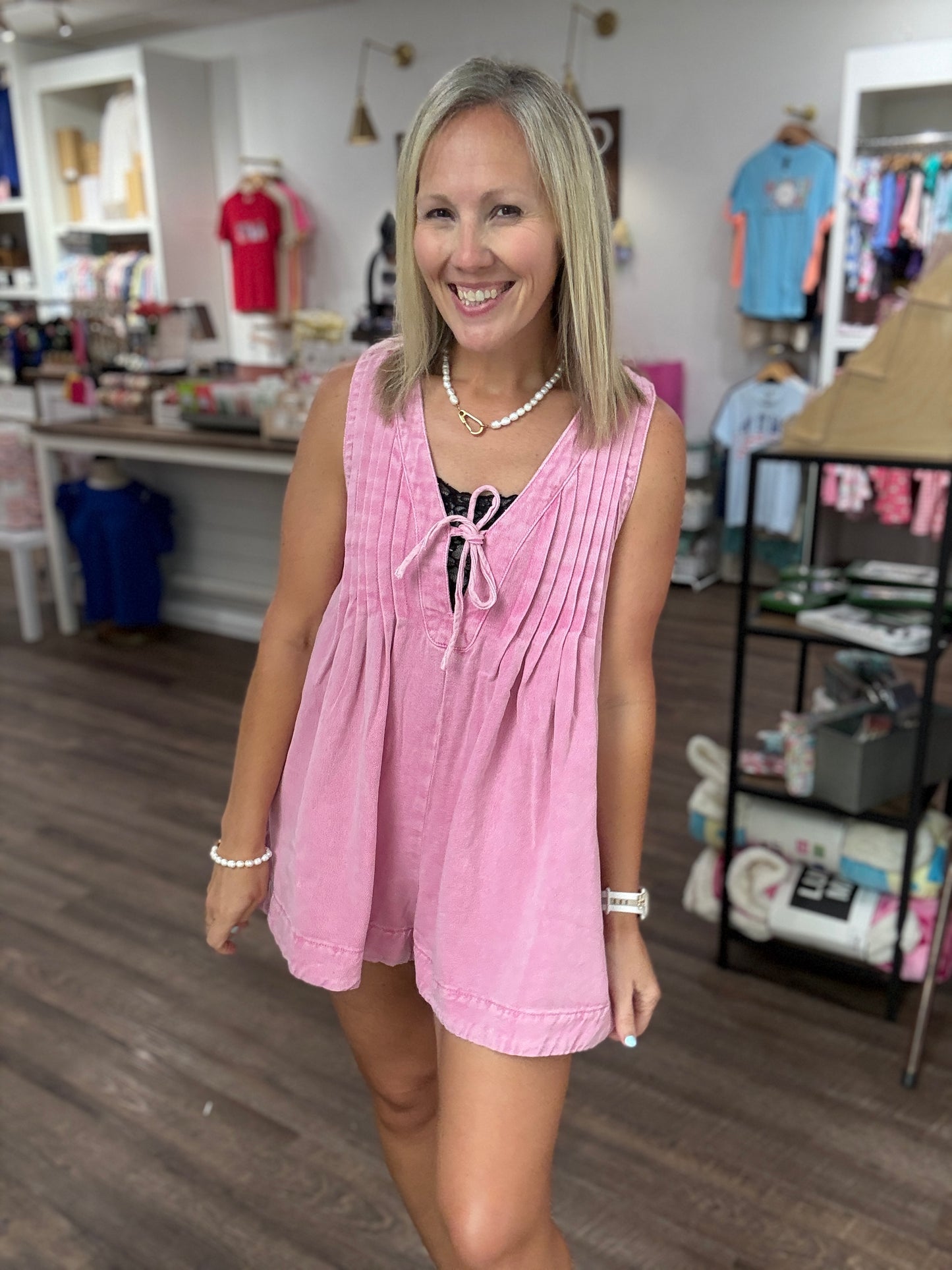 Cotton Candy Skies Romper