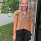 Wildly Chic Flutter Top