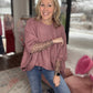 The Larson Pullover- Mauve
