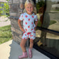 Apple Plaid Girls Scallop Set