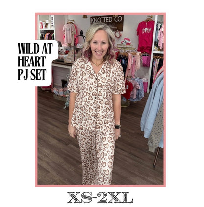 Wild at Heart PJ Set