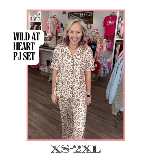 Wild at Heart PJ Set