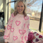 Smitten with Hearts Sweater