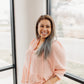 Blush Tiered Blouse