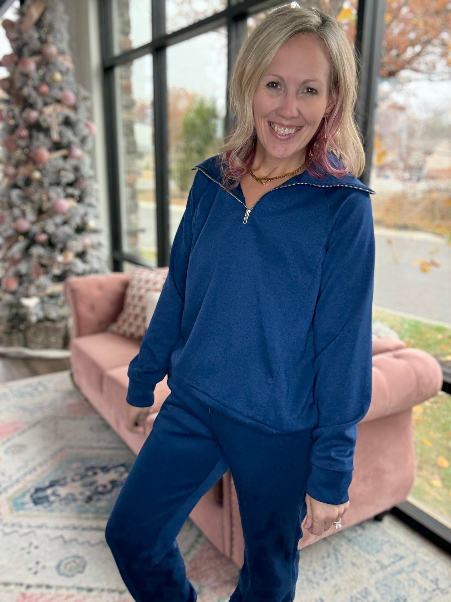 Jetset Quarter Zip Set