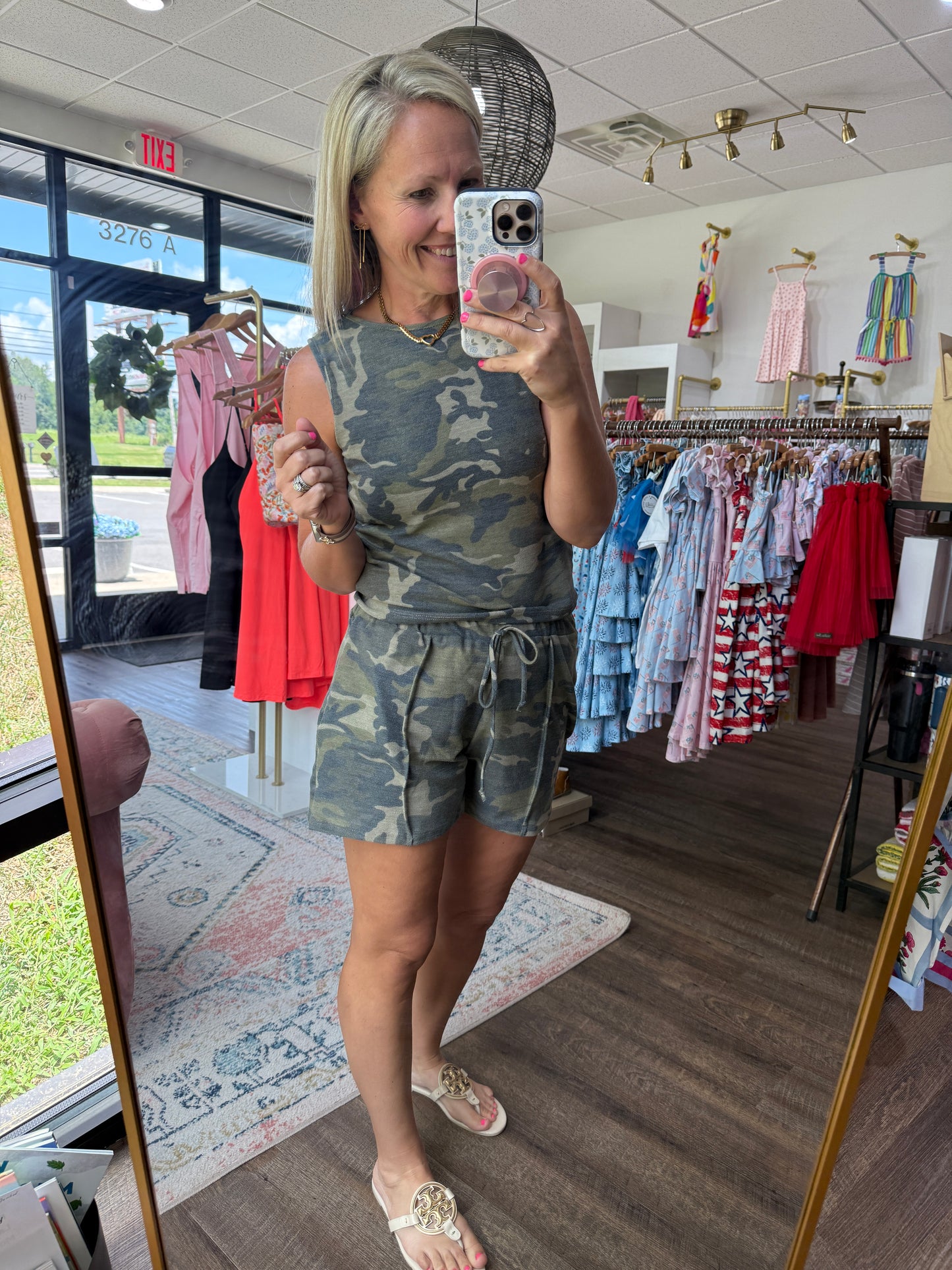 Camo Tank Set