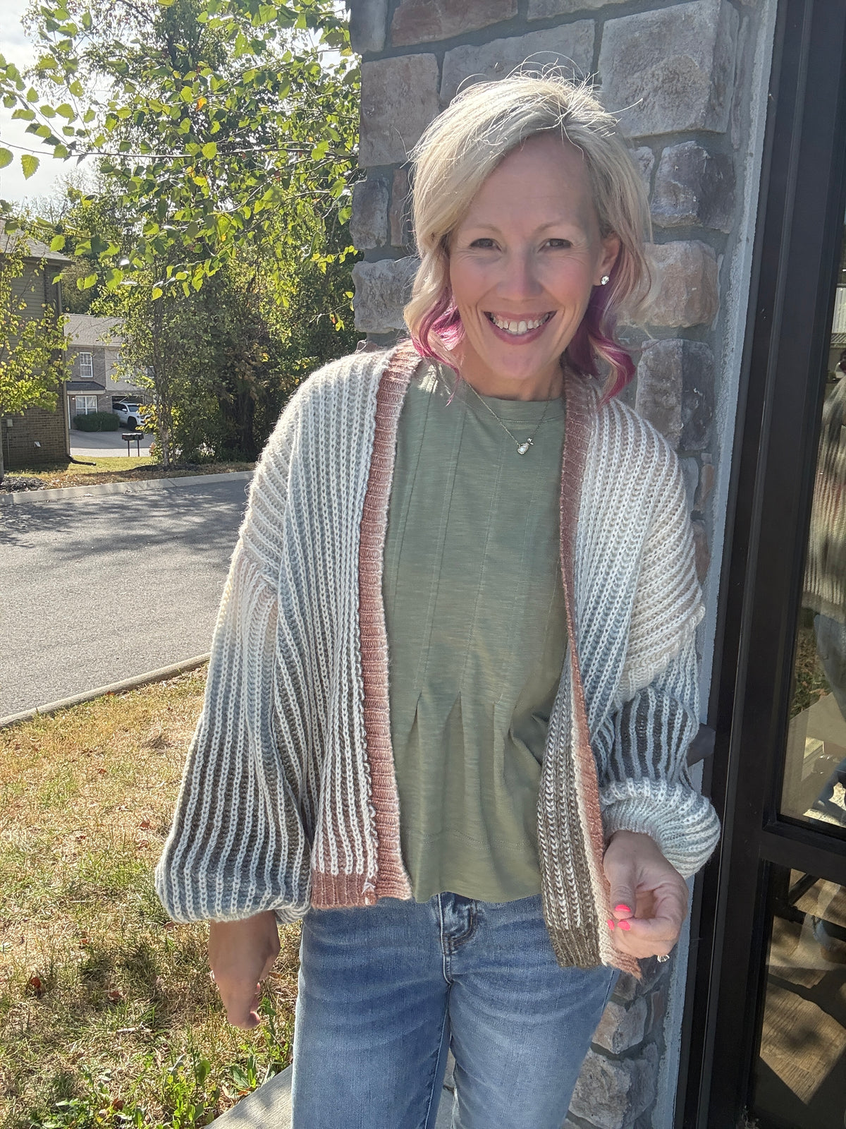 Olive You More Cardigan