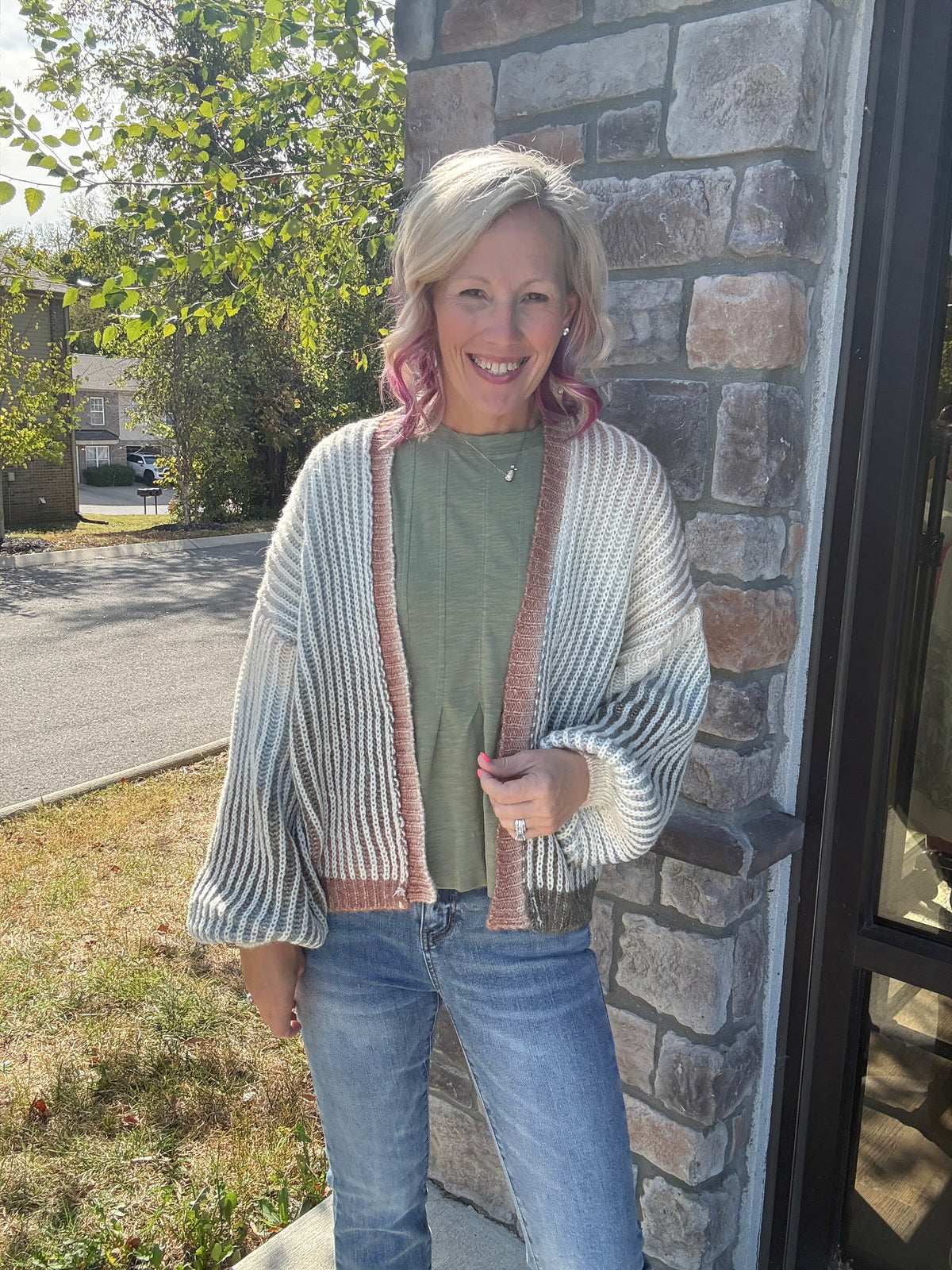 Olive You More Cardigan