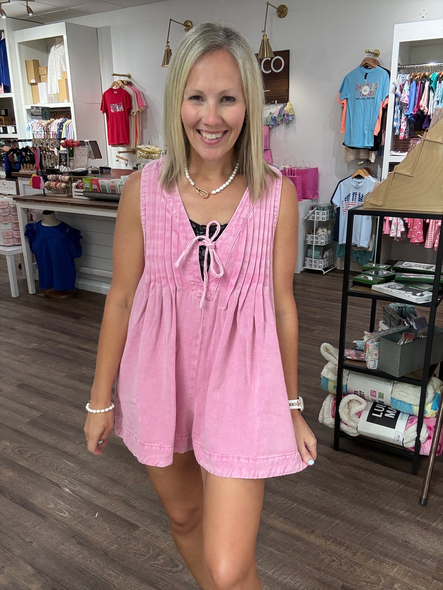 Cotton Candy Skies Romper