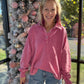 Berry Mineral Wash Pullover
