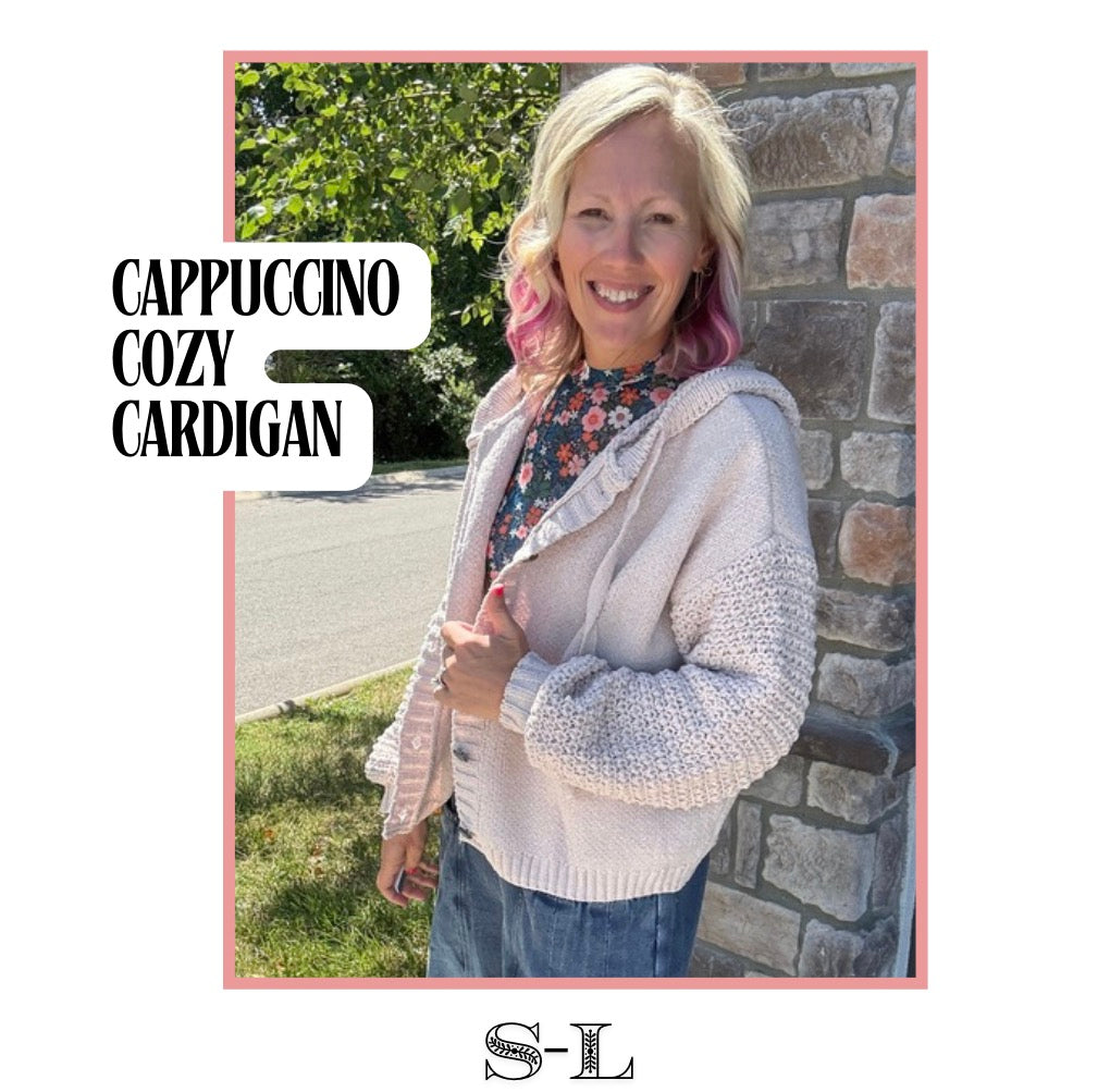 Cappuccino Cozy Cardigan