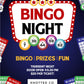 $20 October 29th BINGO!!