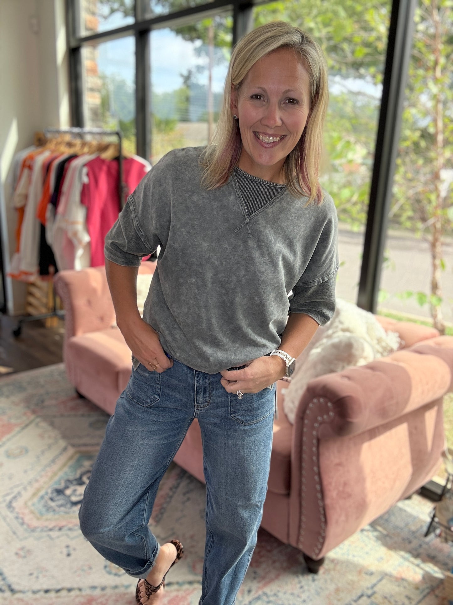 JB Barrel Stitch Jean