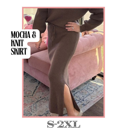 Mocha & Knit Skirt