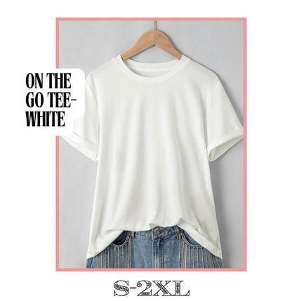 Go-To Tee- White